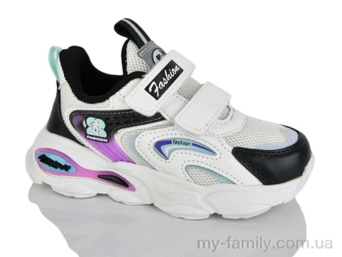 Кросівки штучна шкіра-текстиль білий діти унісекс, Дитячі кросівки оптом