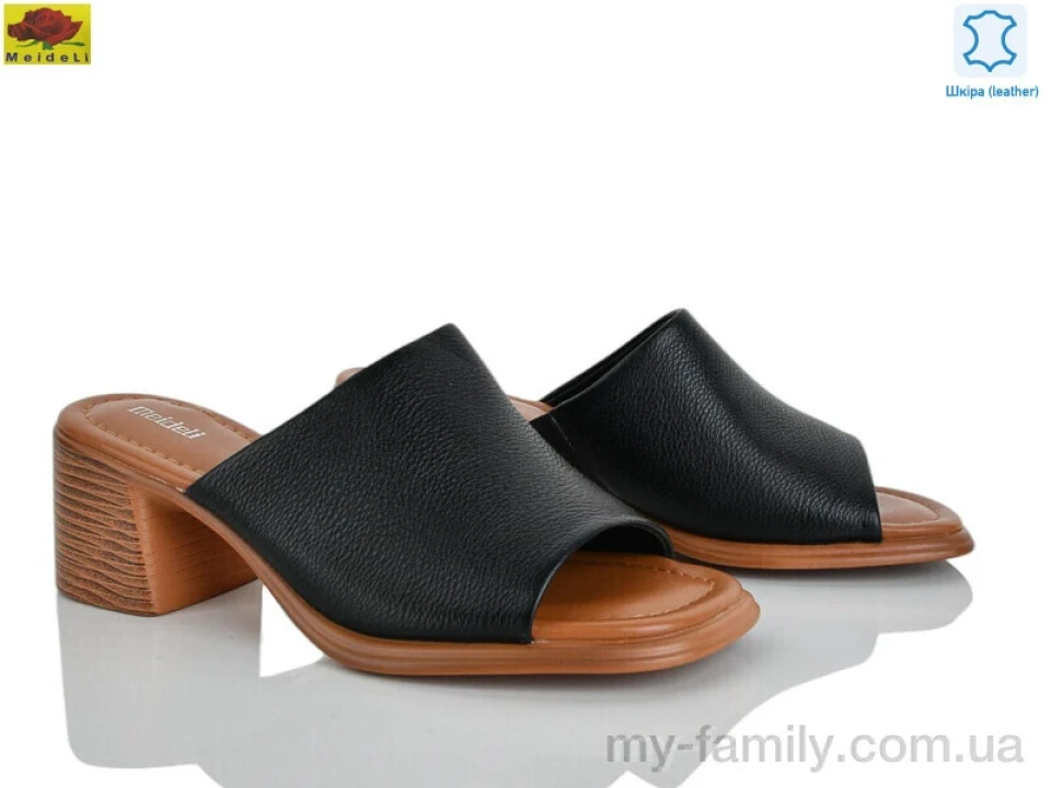 Шльопанці натуральна шкіра чорний жінки -, Жіночі шльопанці оптом