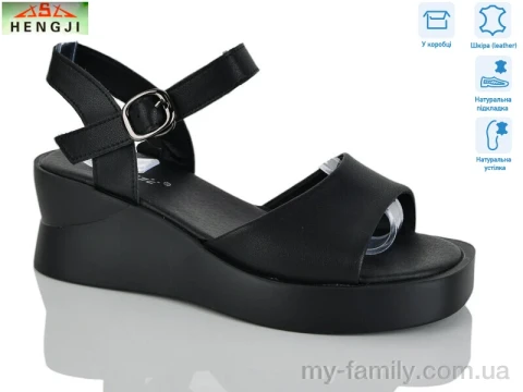 Босоніжки натуральна шкіра чорний жінки -, Жіночі босоніжки оптом