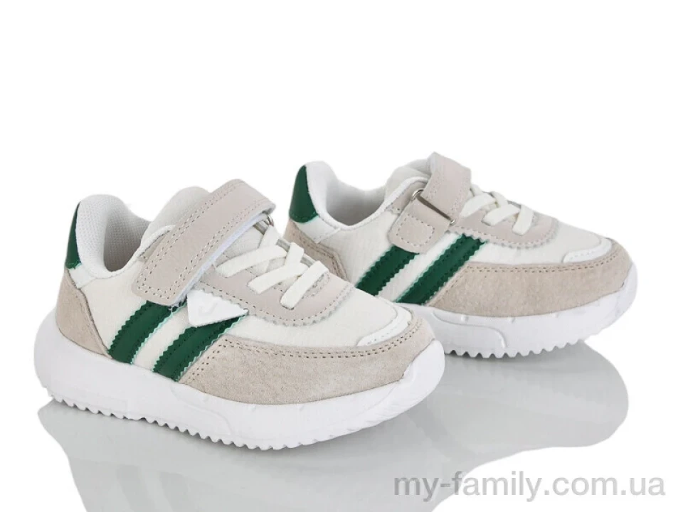 Кросівки штучна замша-текстиль бежевий діти унісекс, Дитячі кросівки оптом