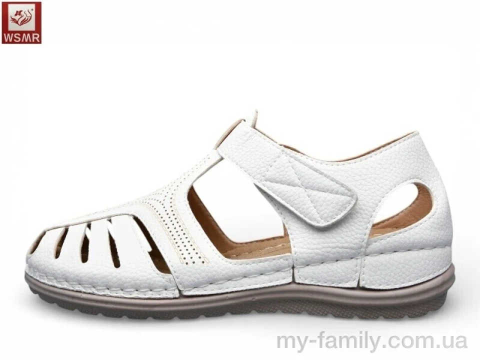 Босоніжки штучна шкіра білий жінки -, Жіночі босоніжки оптом