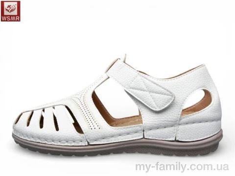 Босоніжки штучна шкіра білий жінки -, Жіночі босоніжки оптом