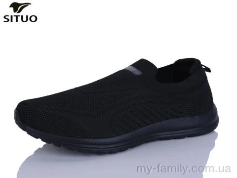 Кроссовки текстиль черный мужчины -, Мужские кроссовки оптом