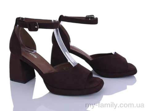 Босоніжки штучна замша коричневий жінки -, Жіночі босоніжки оптом