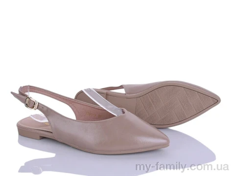 Туфлі штучна шкіра коричневий жінки -, Туфлі жіночі оптом