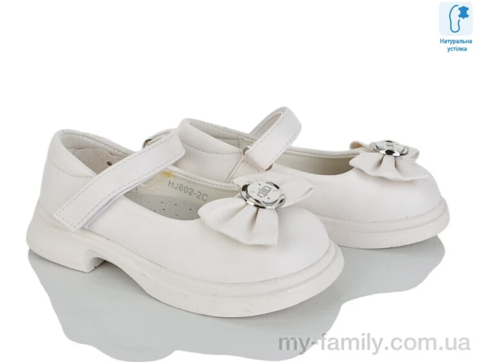 Туфлі штучна шкіра білий діти дівчинка, Дитячі туфлі оптом