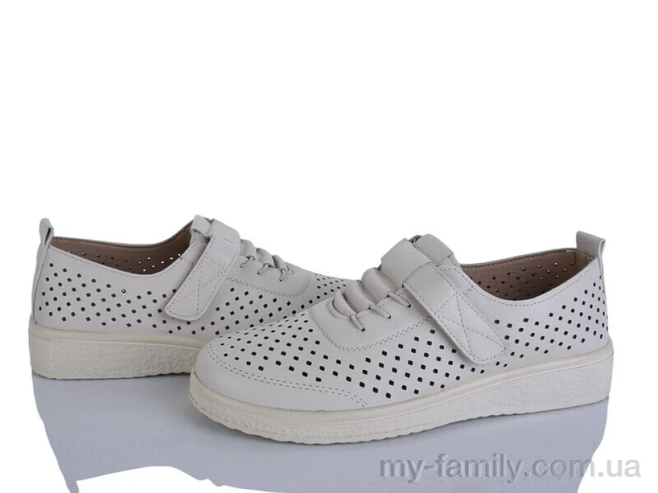 Туфлі штучна шкіра бежевий жінки -, Туфлі жіночі оптом