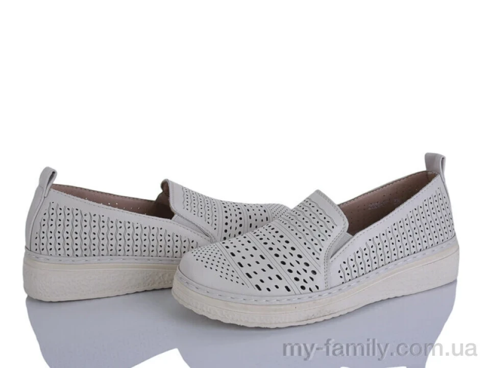 Туфлі штучна шкіра бежевий жінки -, Туфлі жіночі оптом