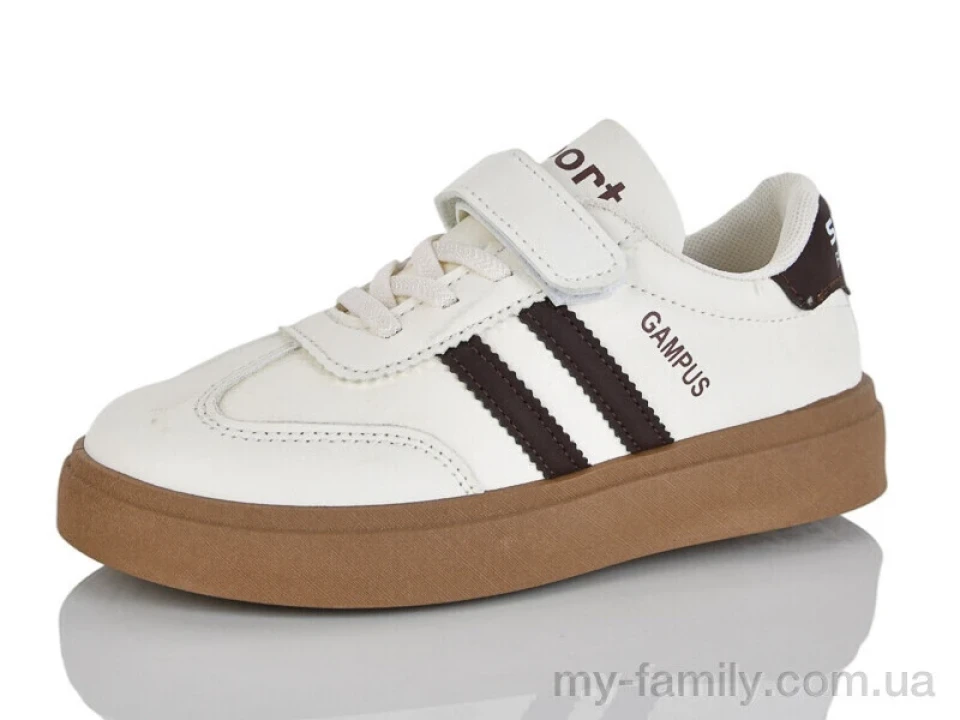 Кросівки штучна шкіра бежевий діти унісекс, Дитячі кросівки оптом