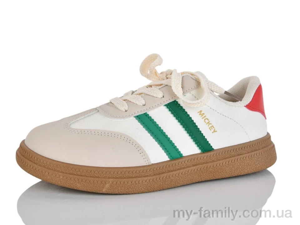 Кросівки штучна шкіра бежевий діти унісекс, Дитячі кросівки оптом