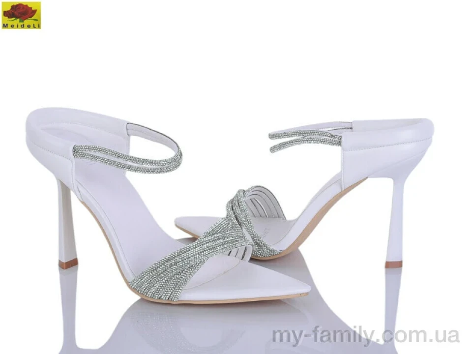 Босоніжки штучна шкіра білий жінки -, Жіночі босоніжки оптом