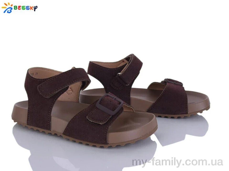 Босоніжки штучна замша коричневий діти унісекс, Взуття оптом діти