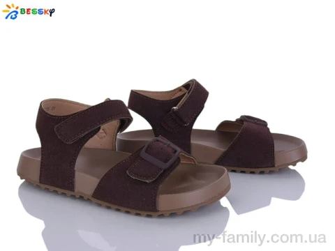 Босоніжки штучна замша коричневий діти унісекс, Взуття оптом діти