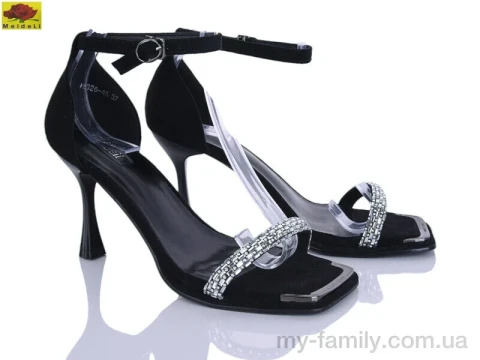 Босоніжки штучна замша чорний жінки -, Жіночі босоніжки оптом