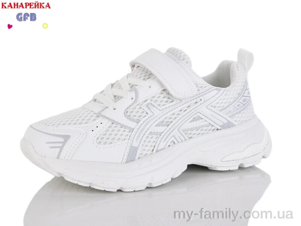 Кросівки штучна шкіра-текстиль білий діти унісекс, Дитячі кросівки оптом