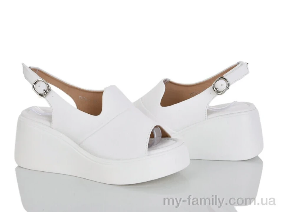 Босоніжки штучна шкіра білий жінки -, Жіночі босоніжки оптом