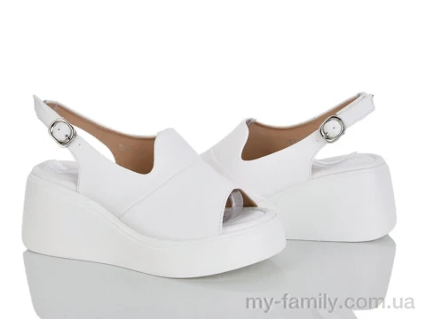 Босоніжки штучна шкіра білий жінки -, Жіночі босоніжки оптом