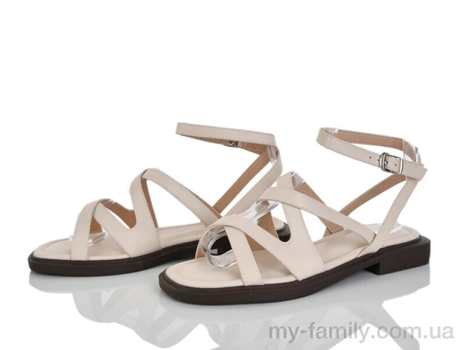 Босоніжки штучна шкіра бежевий жінки -, Жіночі босоніжки оптом