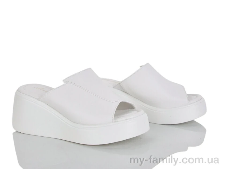Шльопанці штучна шкіра білий жінки -, Жіночі шльопанці оптом