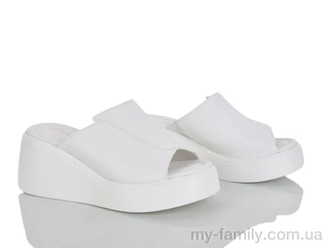 Шльопанці штучна шкіра білий жінки -, Жіночі шльопанці оптом