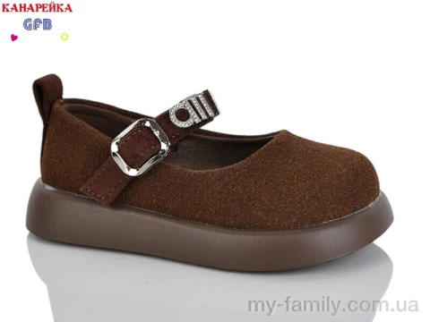 Туфлі штучна замша коричневий діти дівчинка, Дитячі туфлі оптом