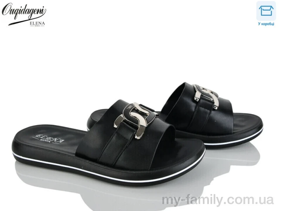 Шльопанці штучна шкіра чорний жінки -, Жіночі шльопанці оптом