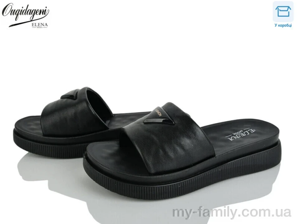 Шльопанці штучна шкіра чорний жінки -, Жіночі шльопанці оптом
