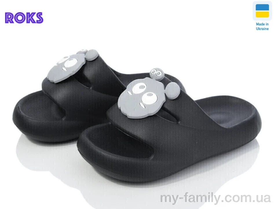 Шльопанці піна чорний діти хлопчик, Дитячі шльопанці оптом
