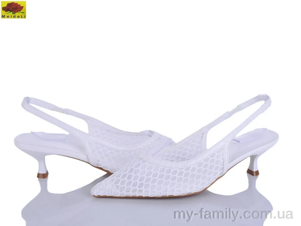 Туфлі штучна шкіра-текстиль білий жінки -, Туфлі жіночі оптом