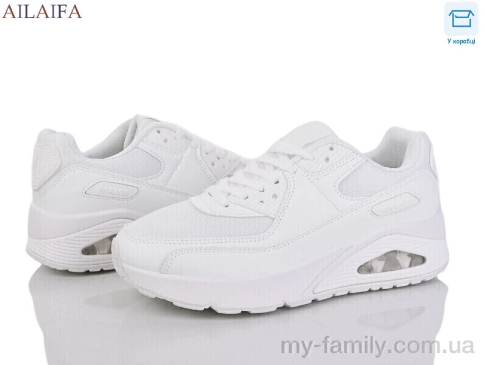 Кросівки штучна шкіра-текстиль білий жінки -, Жіночі кросівки оптом