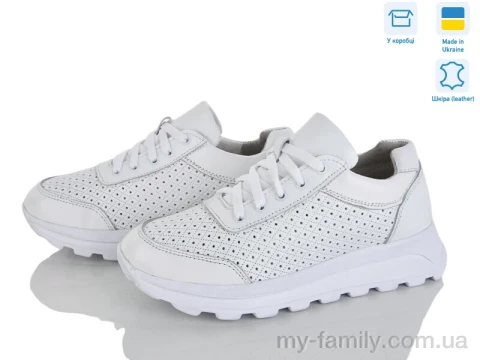 Кросівки натуральна шкіра білий жінки -, Жіночі кросівки оптом