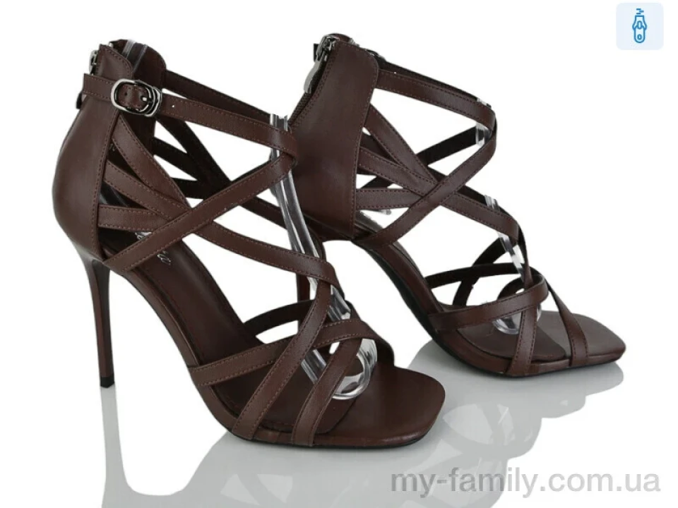 Босоніжки штучна шкіра коричневий жінки -, Жіночі босоніжки оптом