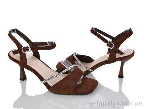 Босоніжки штучна замша коричневий жінки -, Жіночі босоніжки оптом