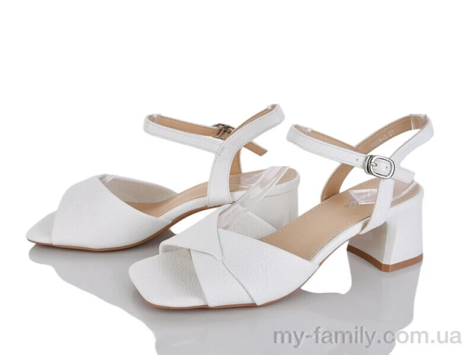 Босоніжки штучна шкіра білий жінки -, Жіночі босоніжки оптом