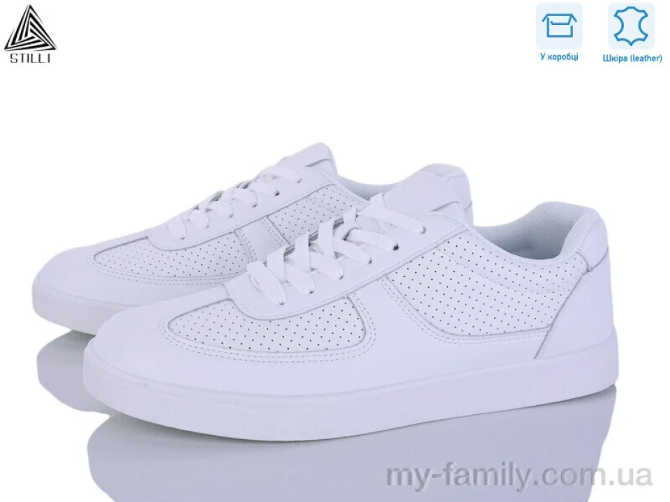 Кросівки натуральна шкіра білий чоловіки -, Чоловічі кросівки оптом