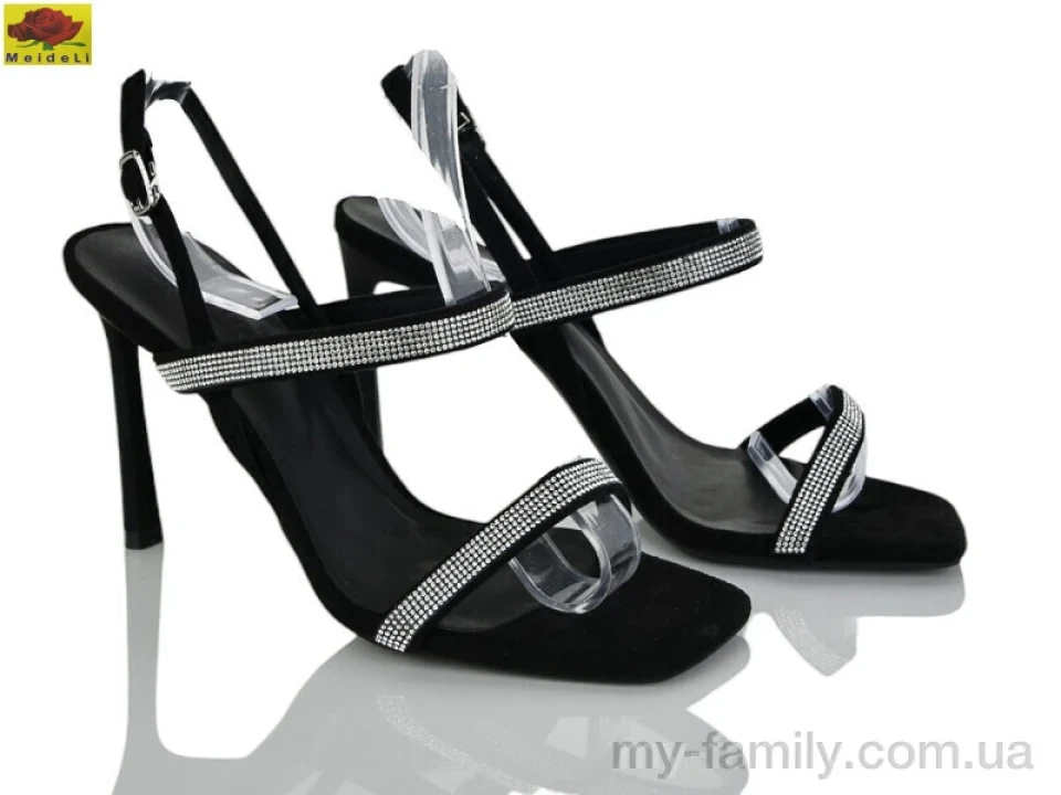 Босоніжки штучна замша чорний жінки -, Жіночі босоніжки оптом