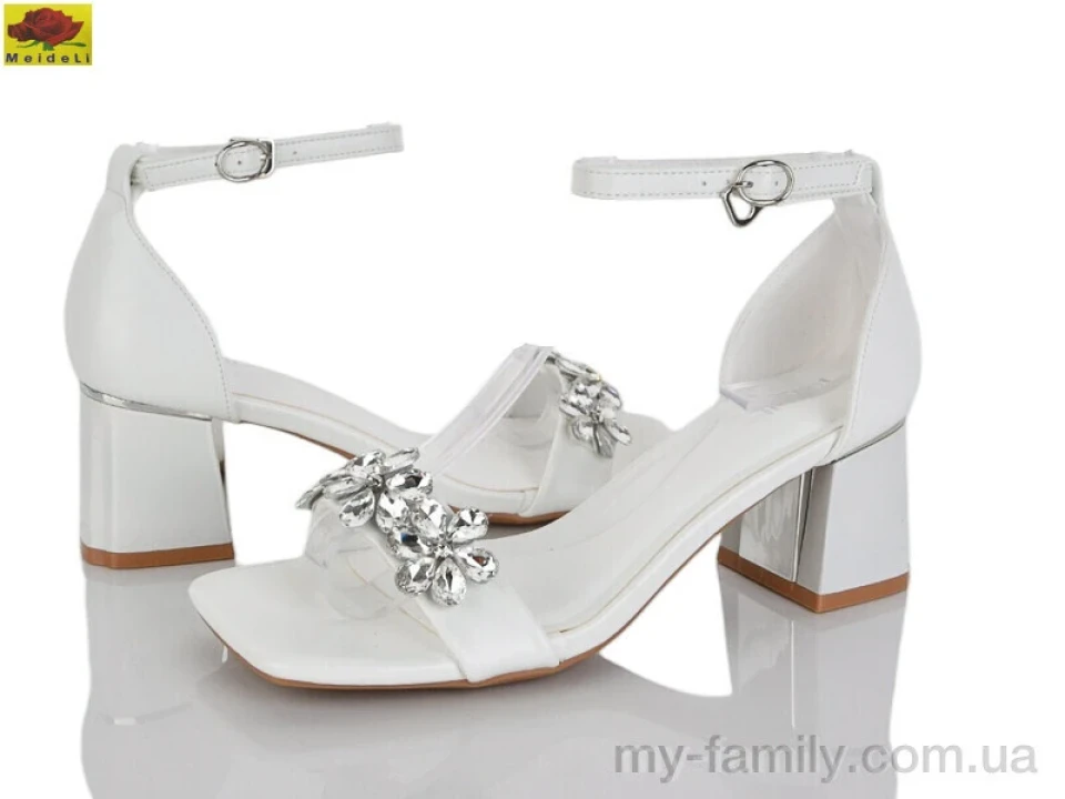 Босоніжки штучна шкіра білий жінки -, Жіночі босоніжки оптом