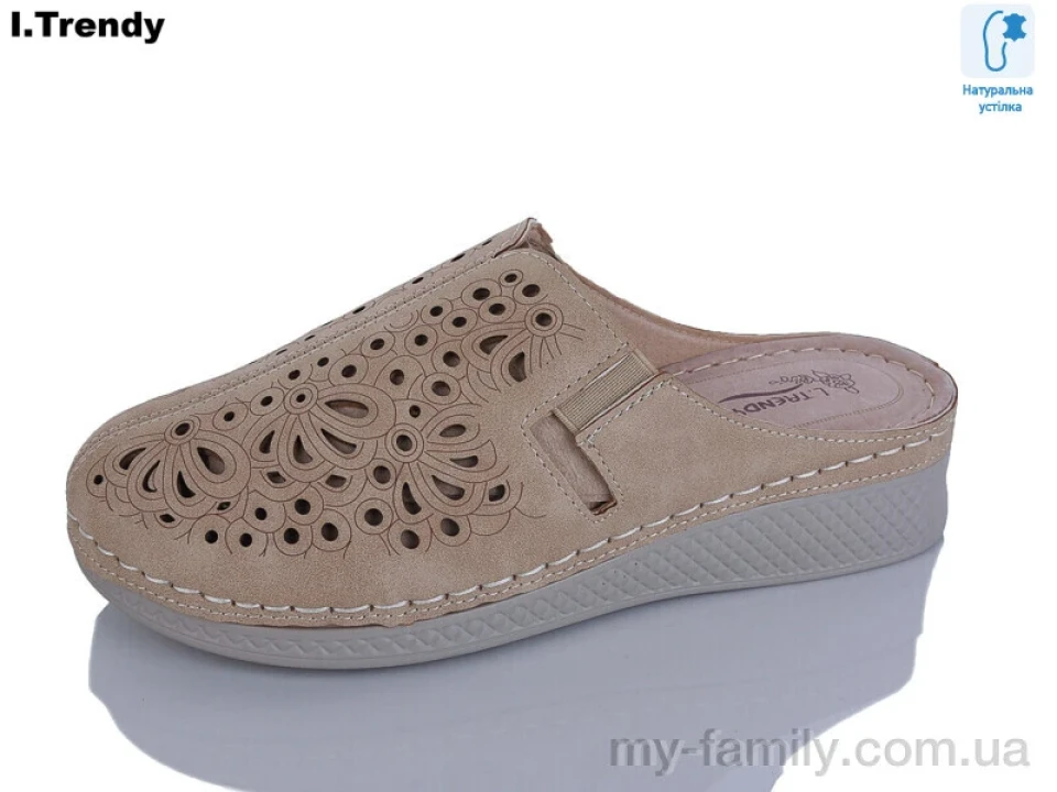 Шльопанці штучний нубук коричневий жінки -, Жіночі шльопанці оптом