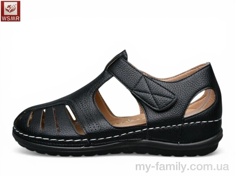 Босоніжки штучна шкіра чорний жінки -, Жіночі босоніжки оптом