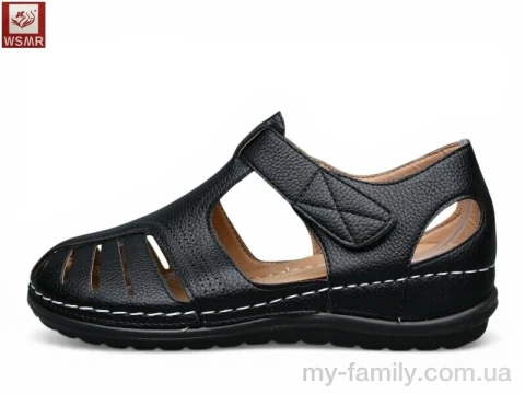 Босоніжки штучна шкіра чорний жінки -, Жіночі босоніжки оптом