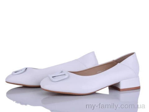 Туфлі штучна шкіра білий жінки -, Туфлі жіночі оптом