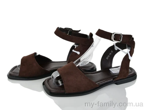 Босоніжки штучна замша коричневий жінки -, Жіночі босоніжки оптом