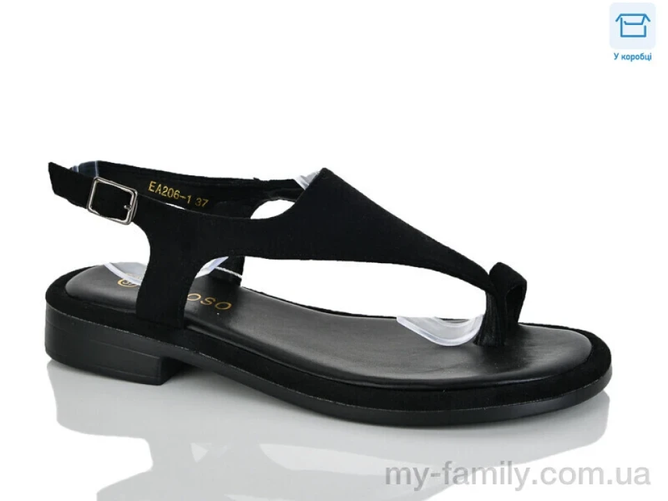 Босоніжки штучна замша чорний жінки -, Жіночі босоніжки оптом