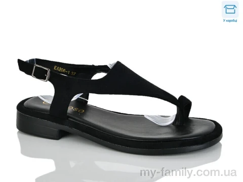 Босоніжки штучна замша чорний жінки -, Жіночі босоніжки оптом