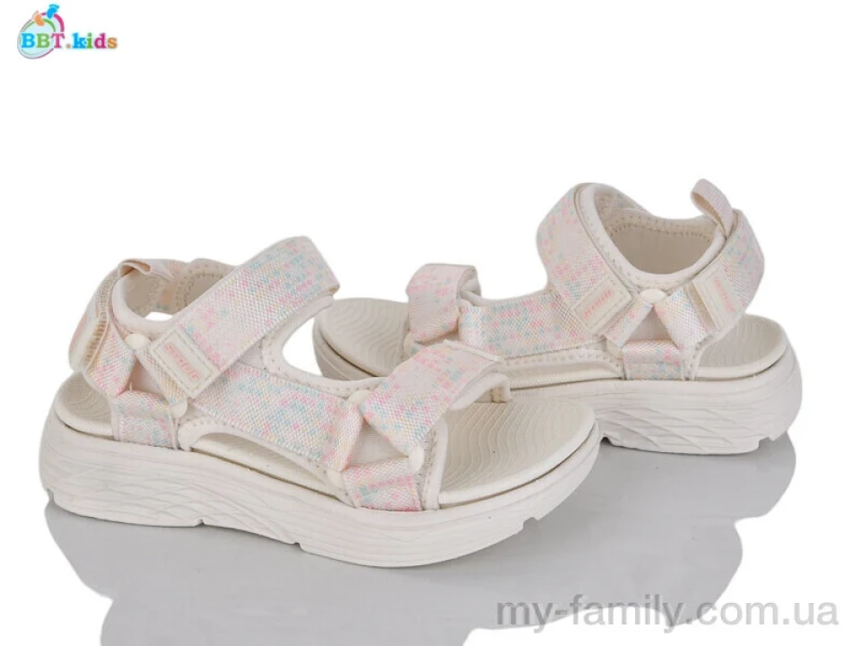 Босоніжки текстиль бежевий діти дівчинка, Взуття оптом діти