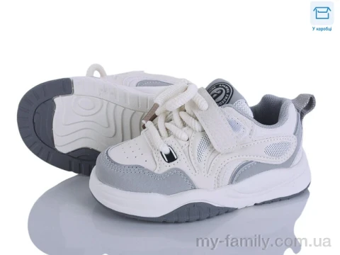 Кросівки штучна шкіра-текстиль бежевий діти унісекс, Дитячі кросівки оптом