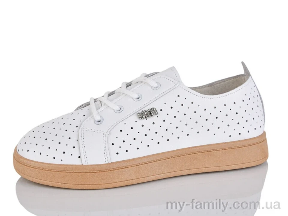 Кросівки штучна шкіра білий жінки -, Жіночі кросівки оптом