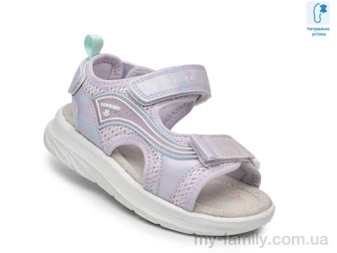 Босоніжки штучна шкіра-текстиль фіолетовий діти дівчинка, Взуття оптом діти