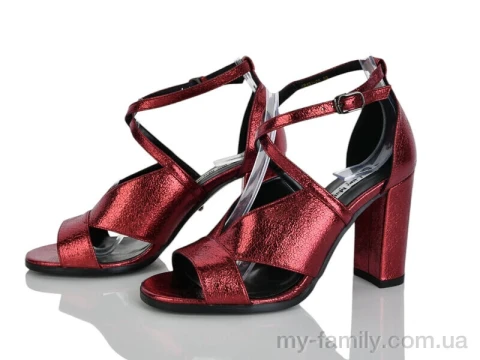 Босоніжки штучна шкіра бордовий жінки -, Жіночі босоніжки оптом