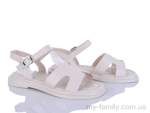 Босоніжки штучна шкіра бежевий жінки -, Жіночі босоніжки оптом